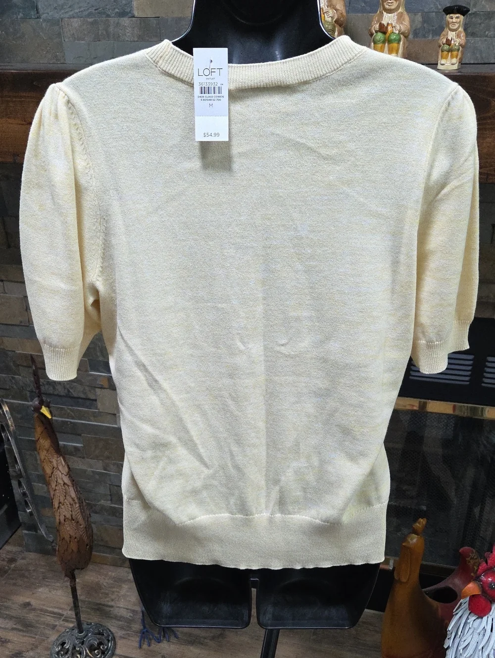 NWT Loft Women’s Short Sleeve Knit Top - Picture 5 of 9